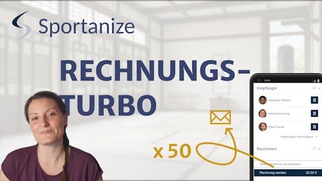 Thumbnail with title for video